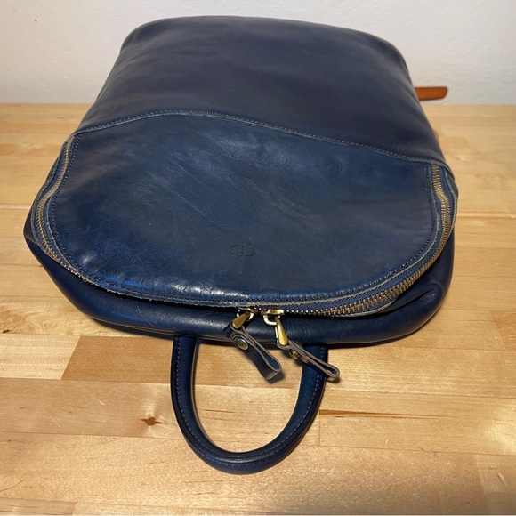 Foressence Kingston Blue Leather backpack main image 11